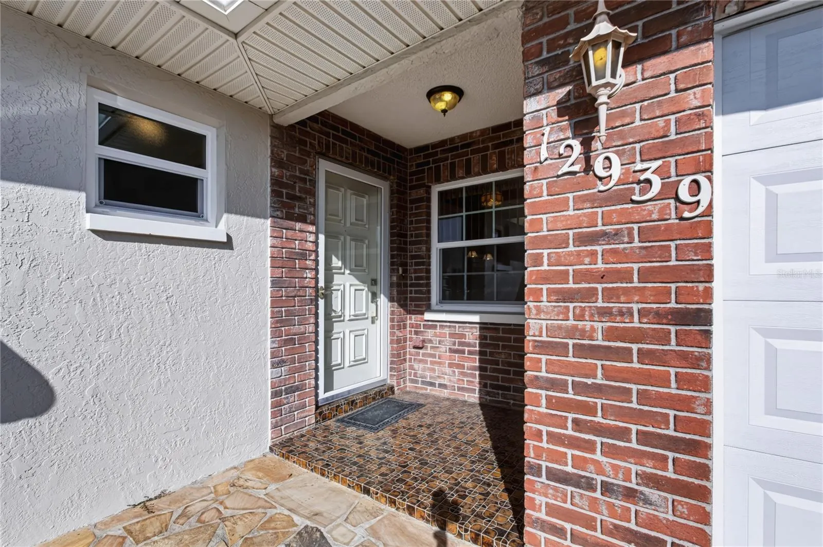 Outside front entrance