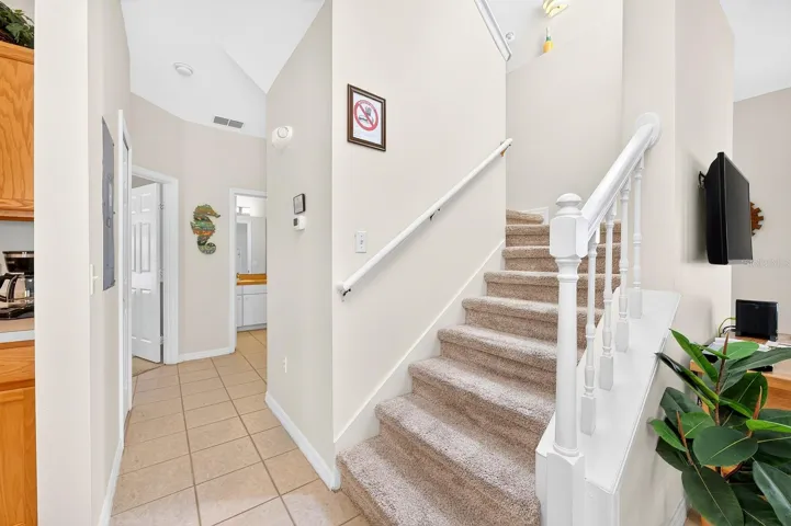 Upstairs, you'll find three additional Bedrooms, one with LAMINATE FLOORING and the other two with carpet that was RECENTLY CLEANED (October 2026), giving the upper level a fresh feel.