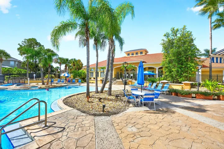 Resort-style pool