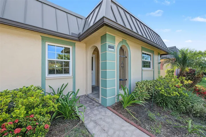 Covered Front Entrance
