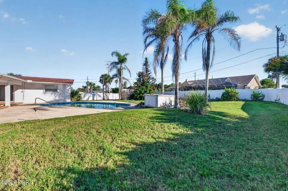 Fenced Back Yard