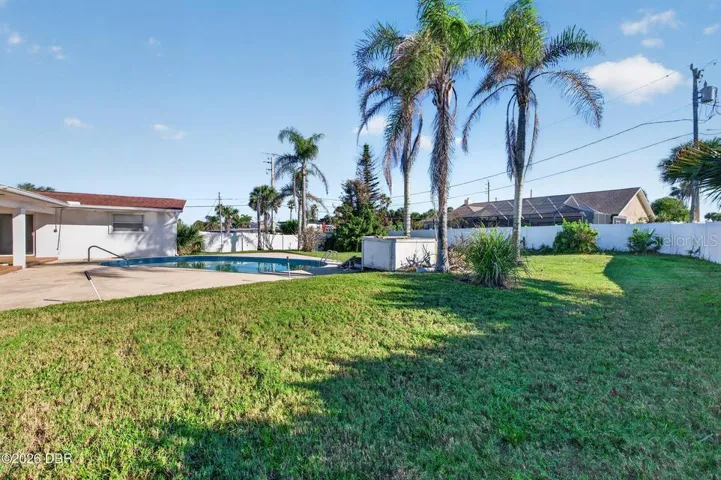 Fenced Back Yard