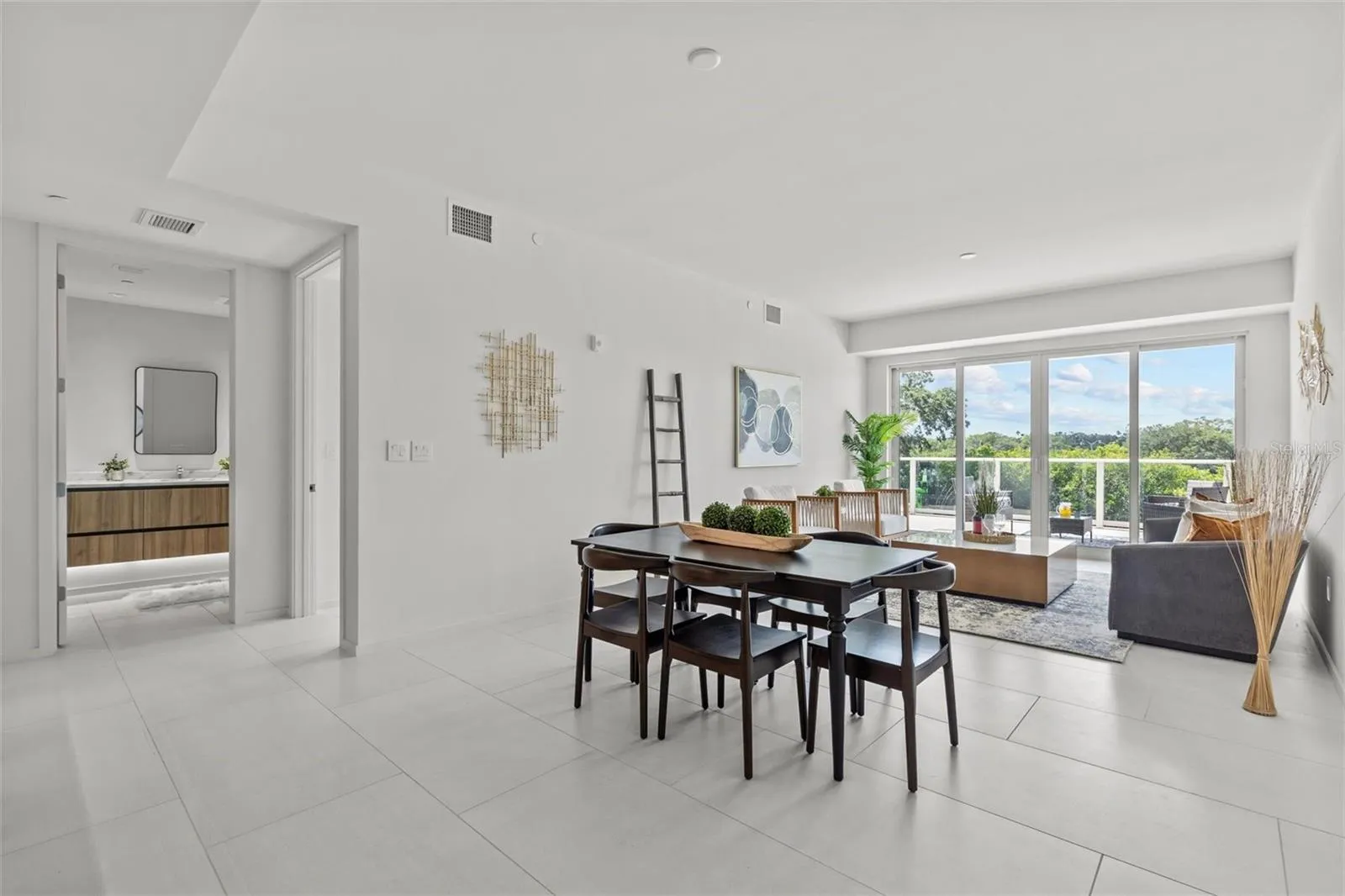 open floor plan