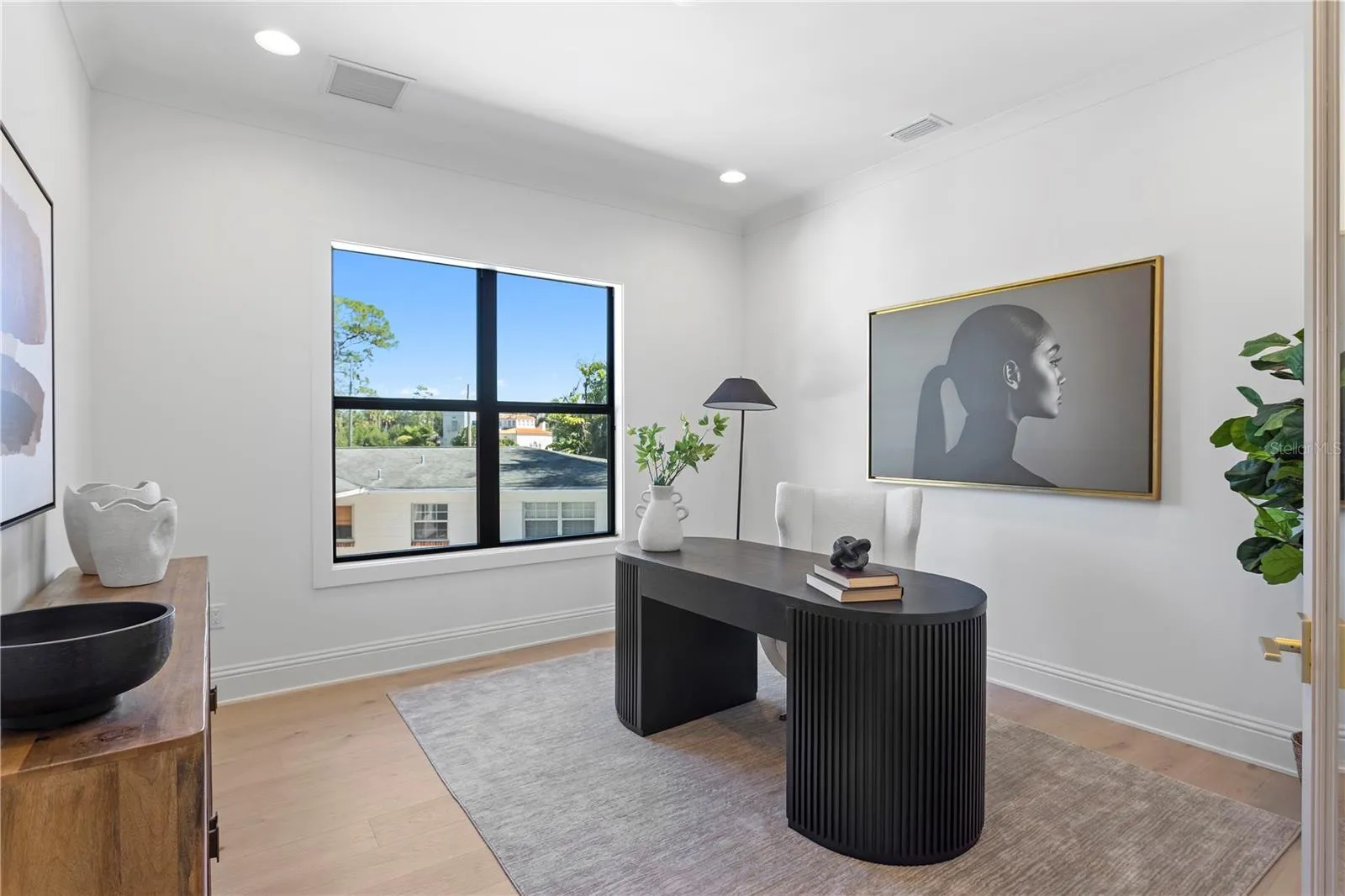 Downstairs office