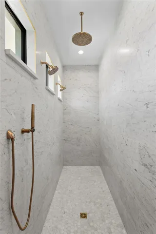 Primary walk in shower