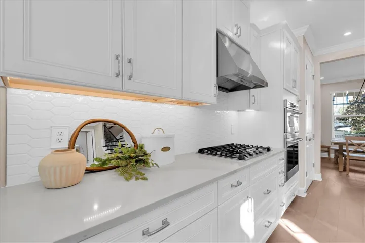 Gourmet Kitchen Countertop View
