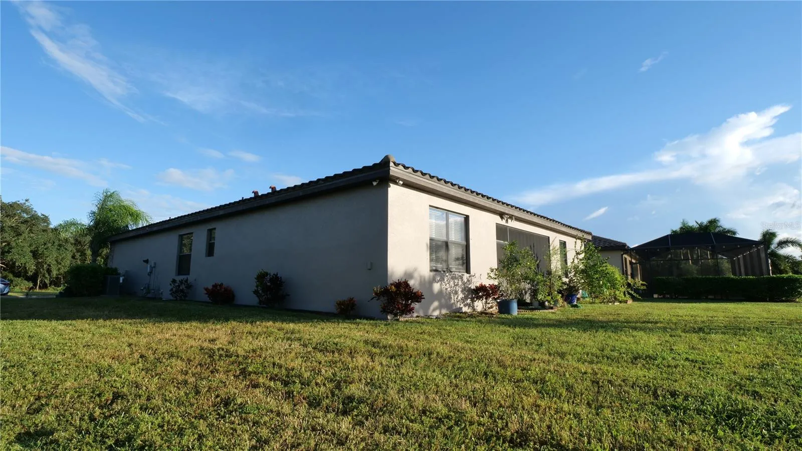 back side of the home!