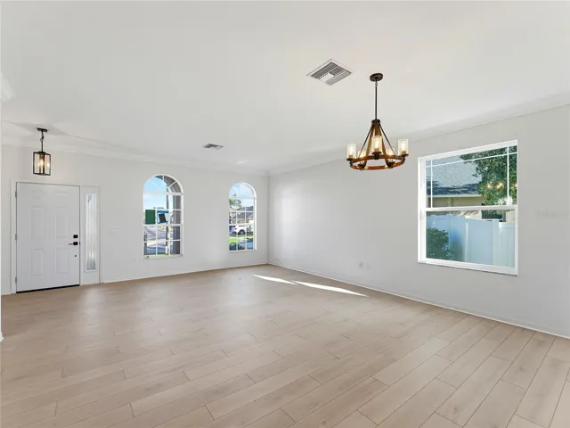 Living and dining room