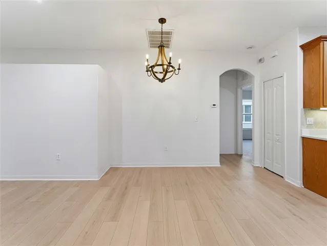 Informal dining area