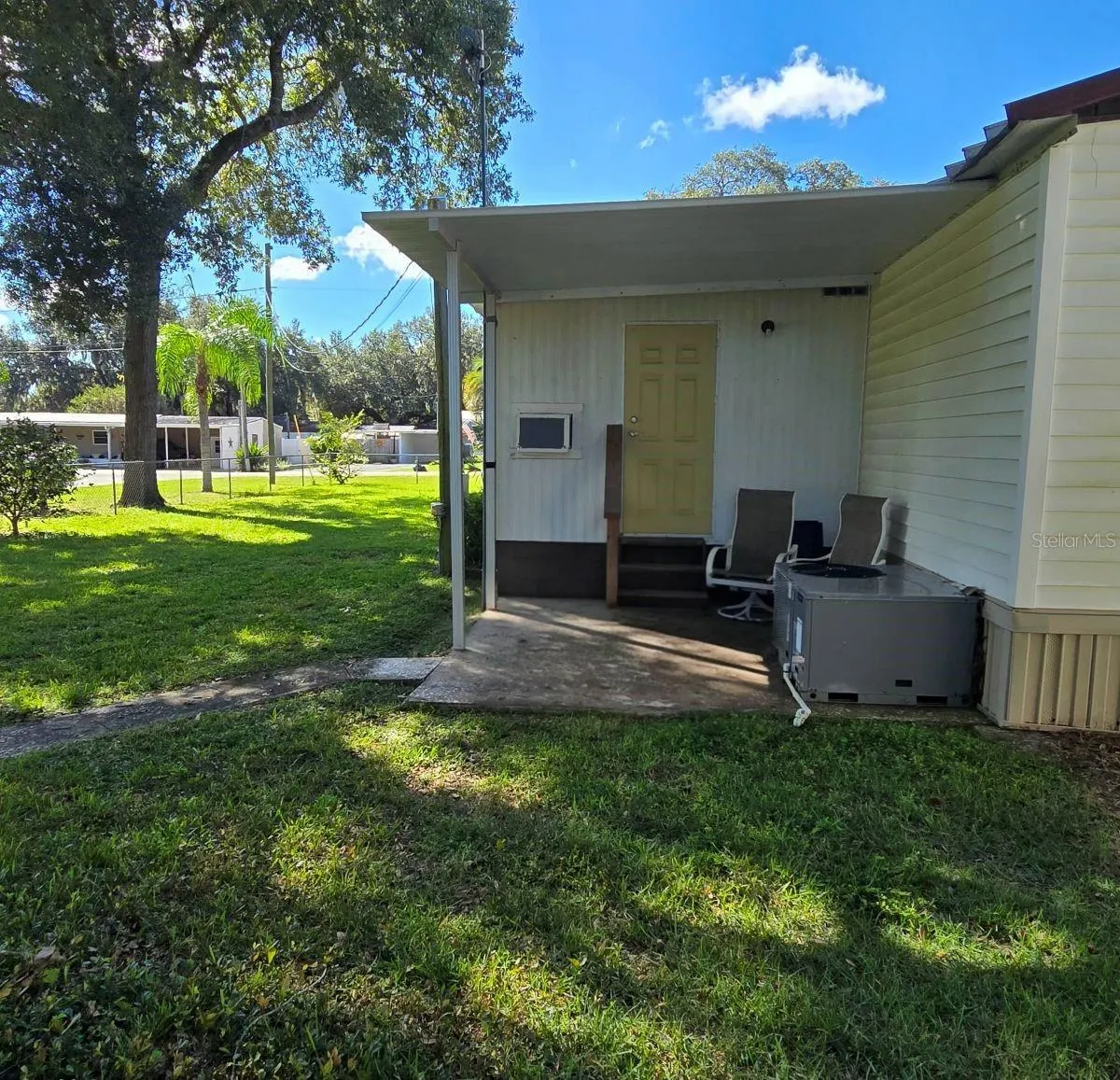Back patio