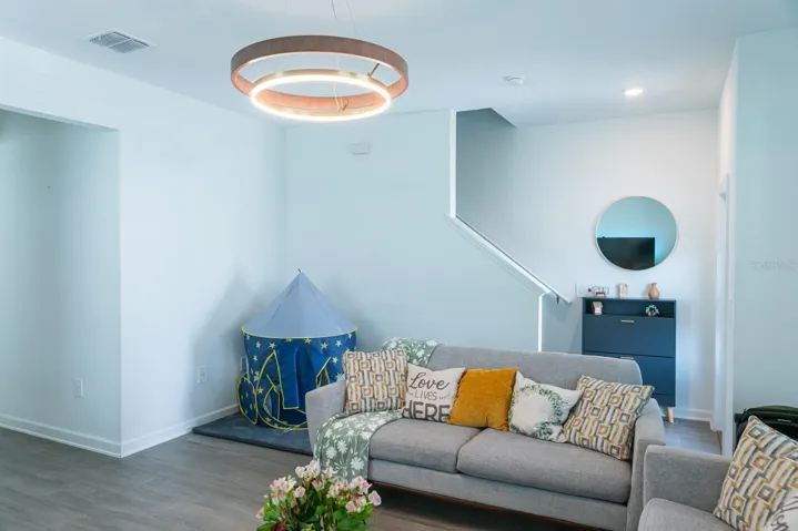 Family Room To Stairs