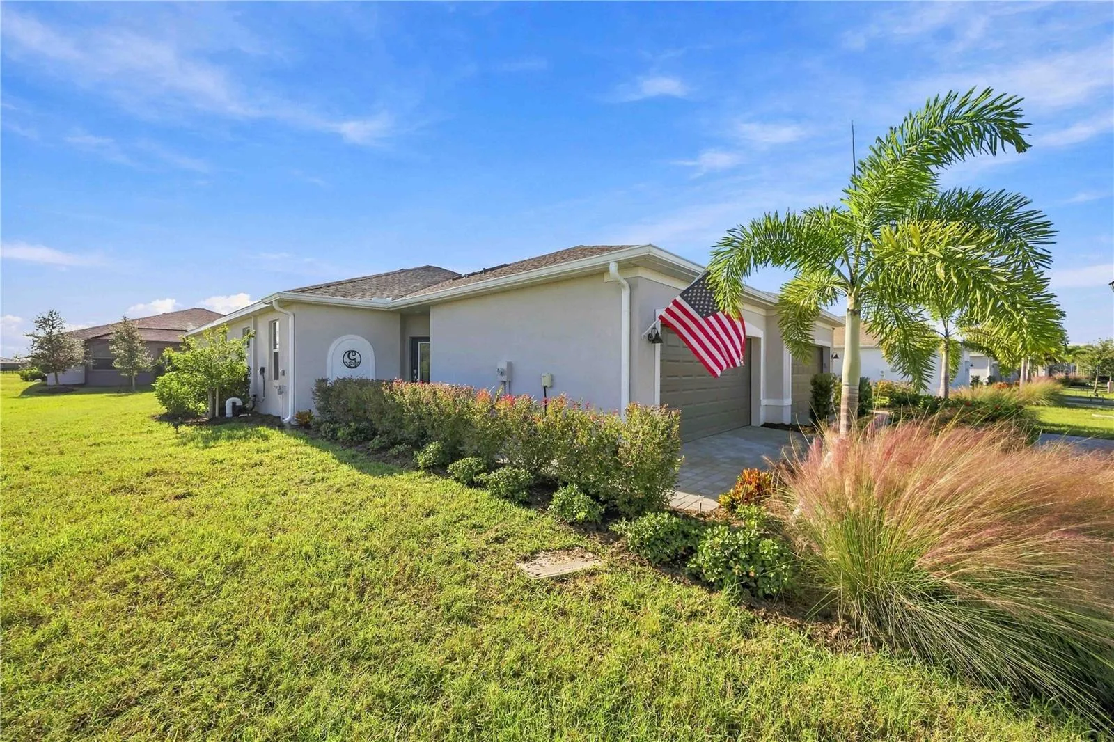 Corner lot with fencing..HOA maintains the yard
