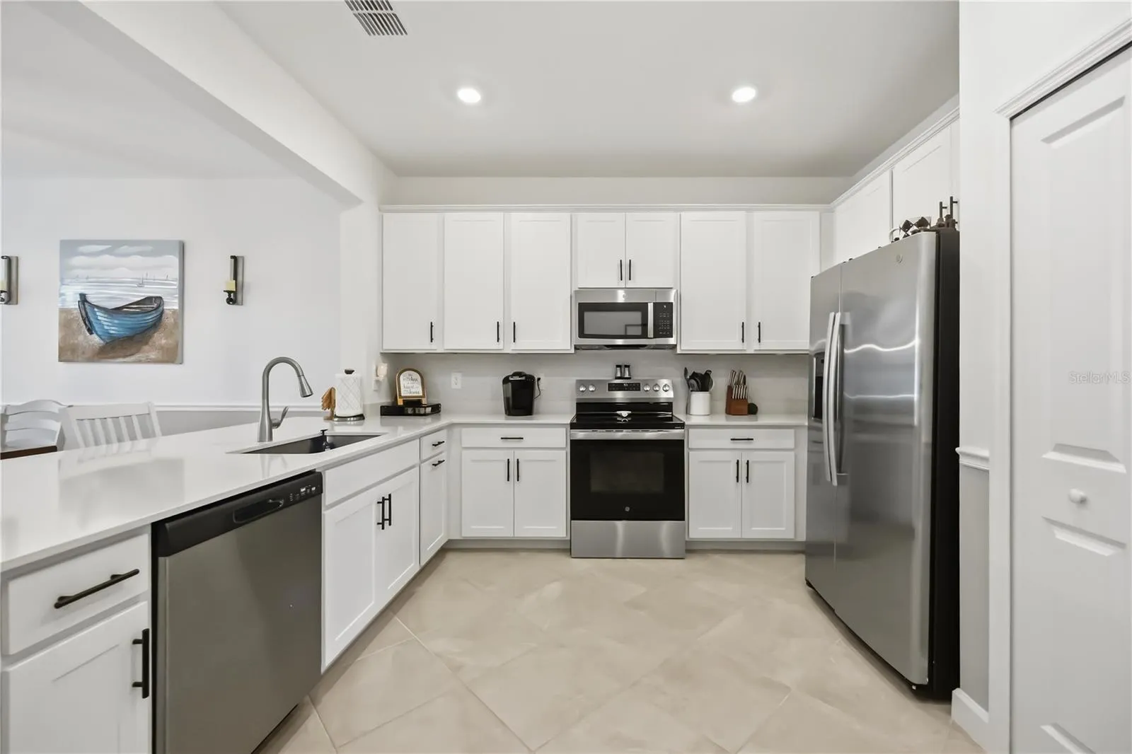 Stainless steel appliances