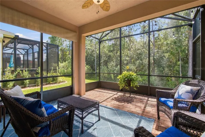 EXTENDED AND SCREENED  LANAI