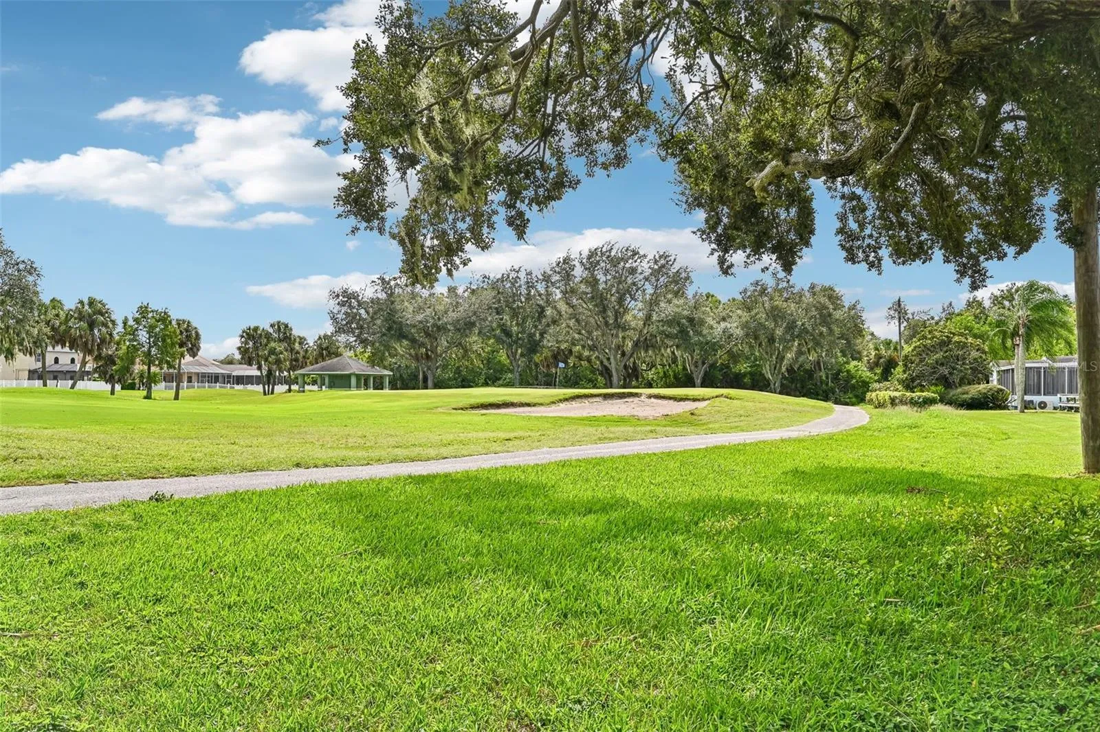 View of 14th Green from Yard