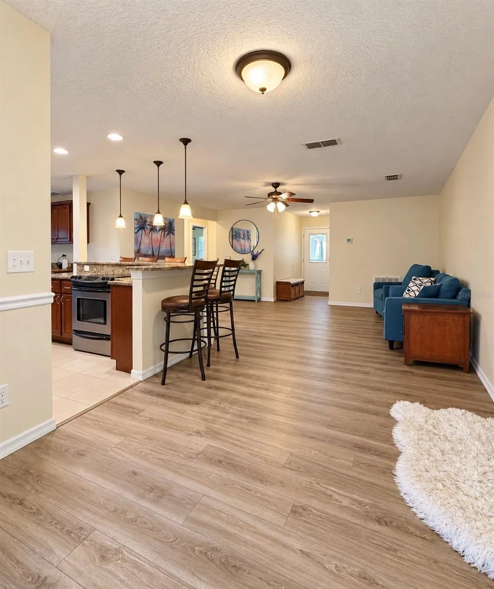 open floor plan