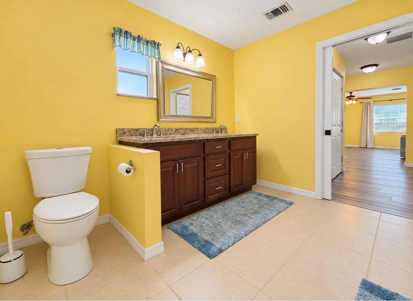 Primary bathroom w/ dual sinks