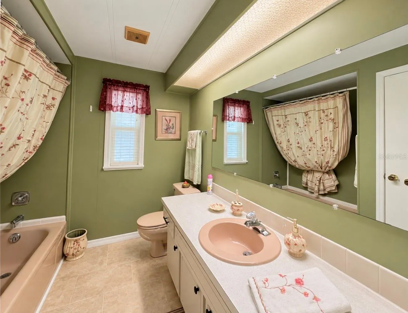 Hallway bathroom