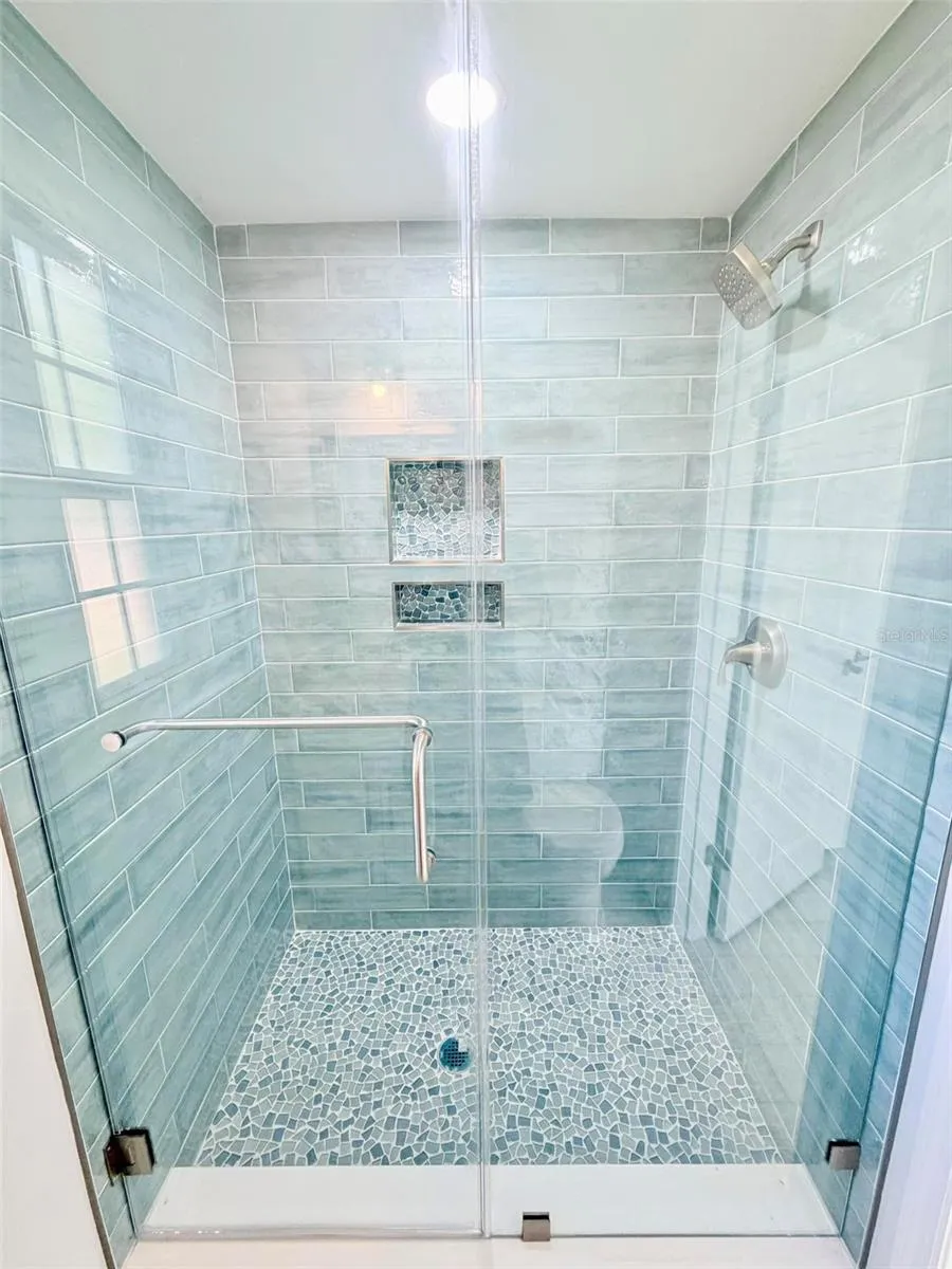 Large Shower in Second Ensuite