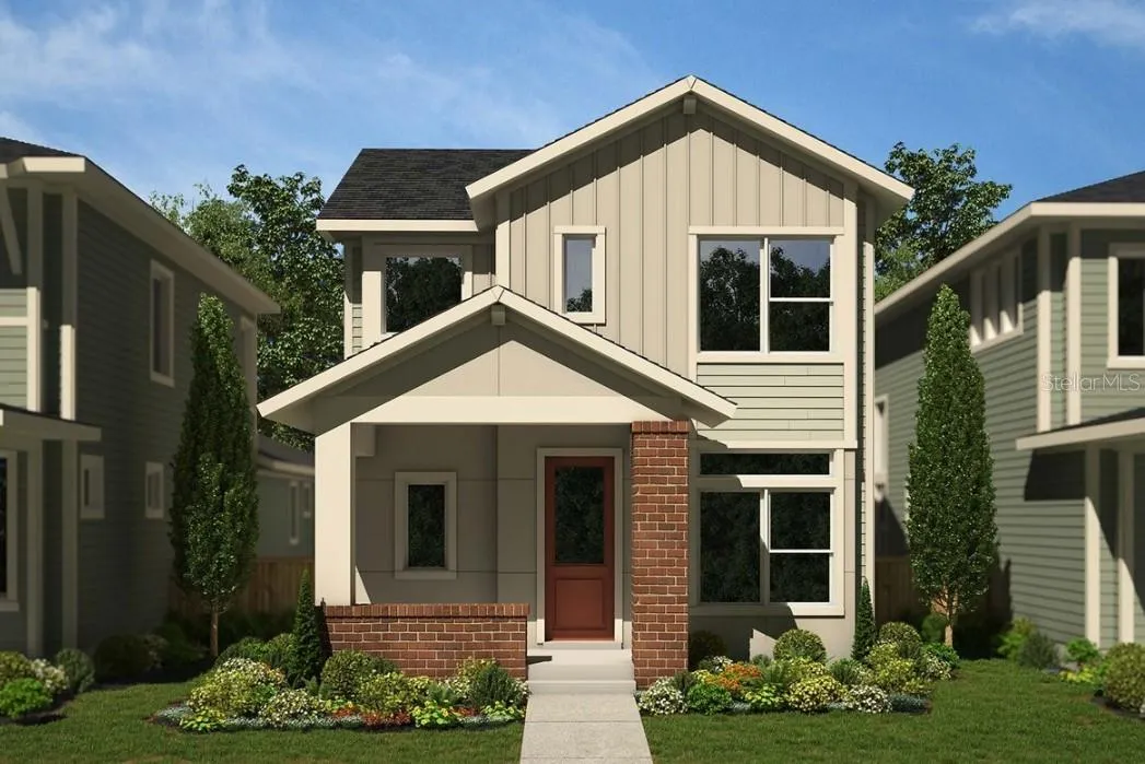 Front Exterior Rendering **Paint Colors May Vary