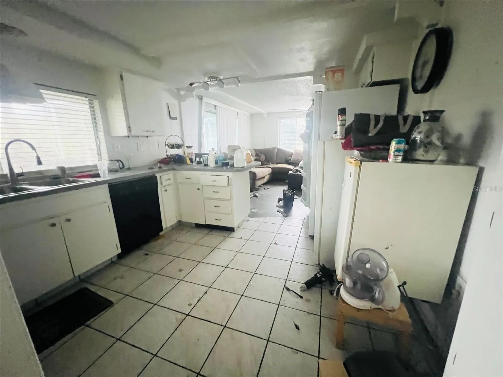 KITCHEN VIEW FROM DINING AREA