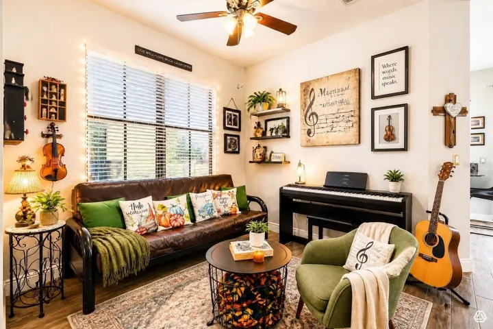 Can be a music room