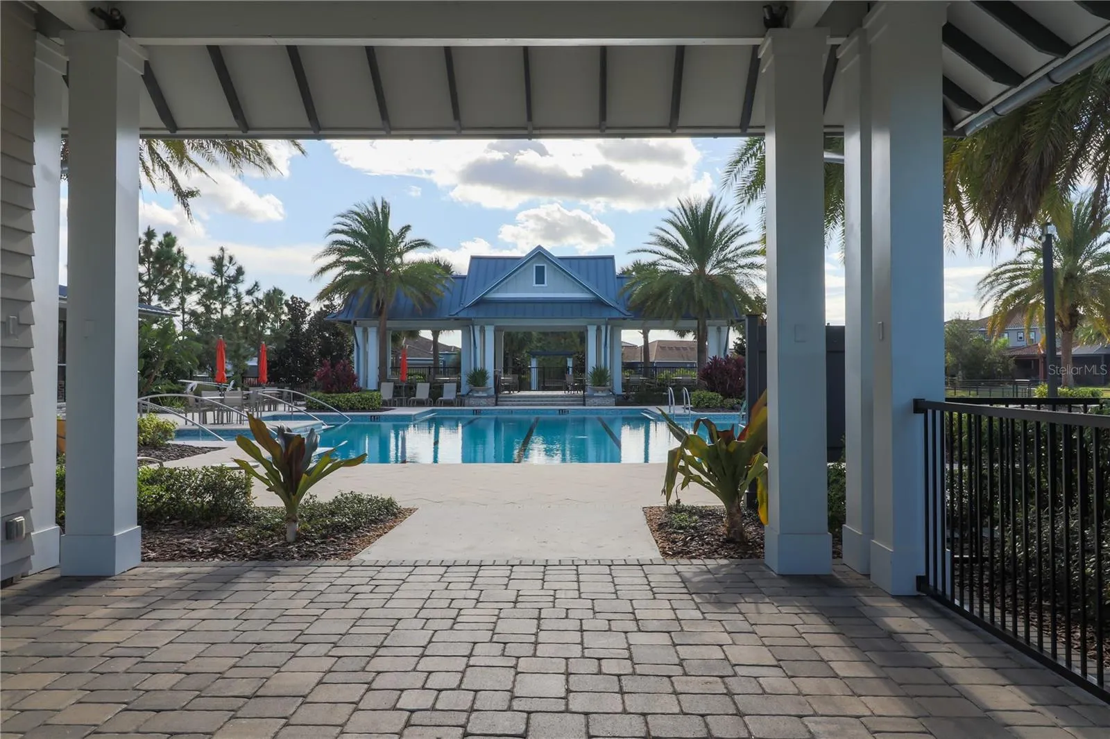Around the clubhouse and pool