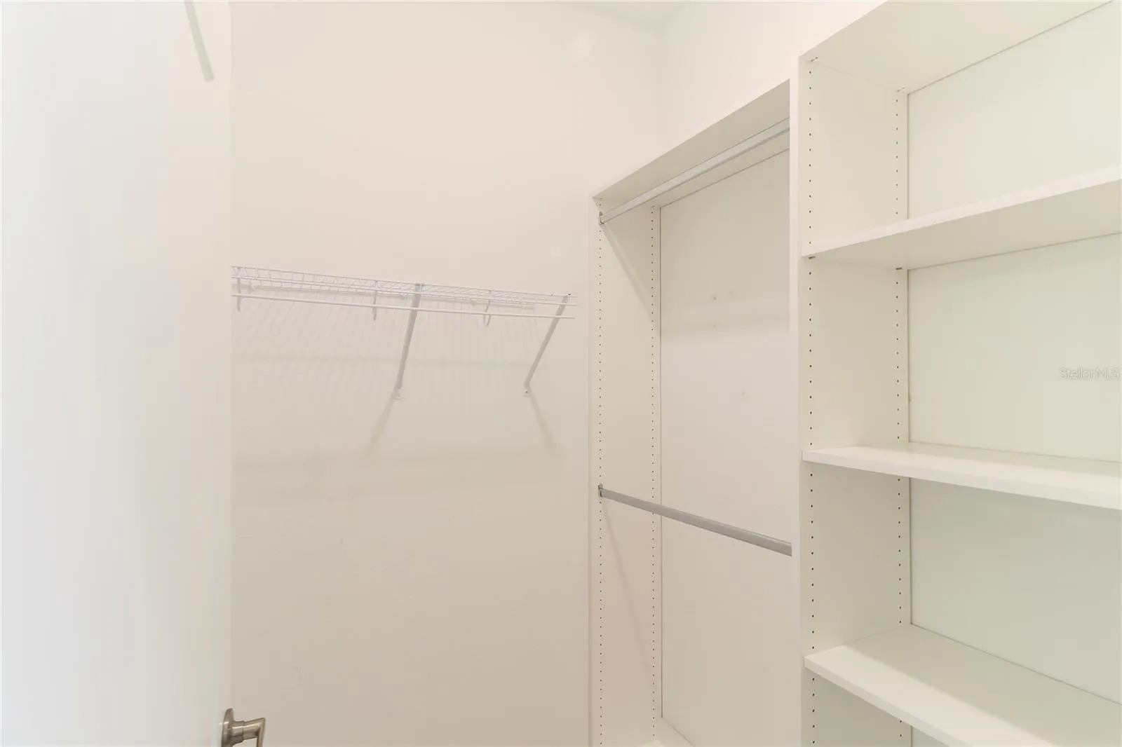 Primary closet