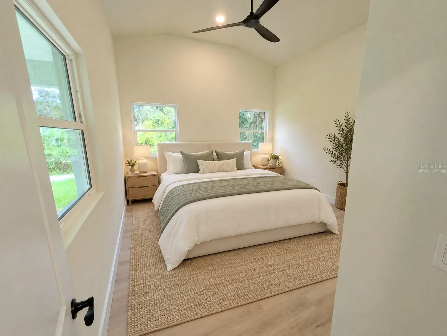 Primary Bedroom Virtually staged
