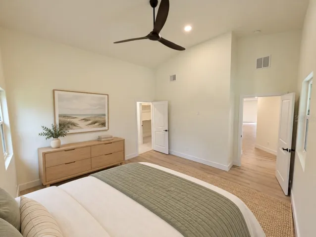 Primary Bedroom Virtually staged