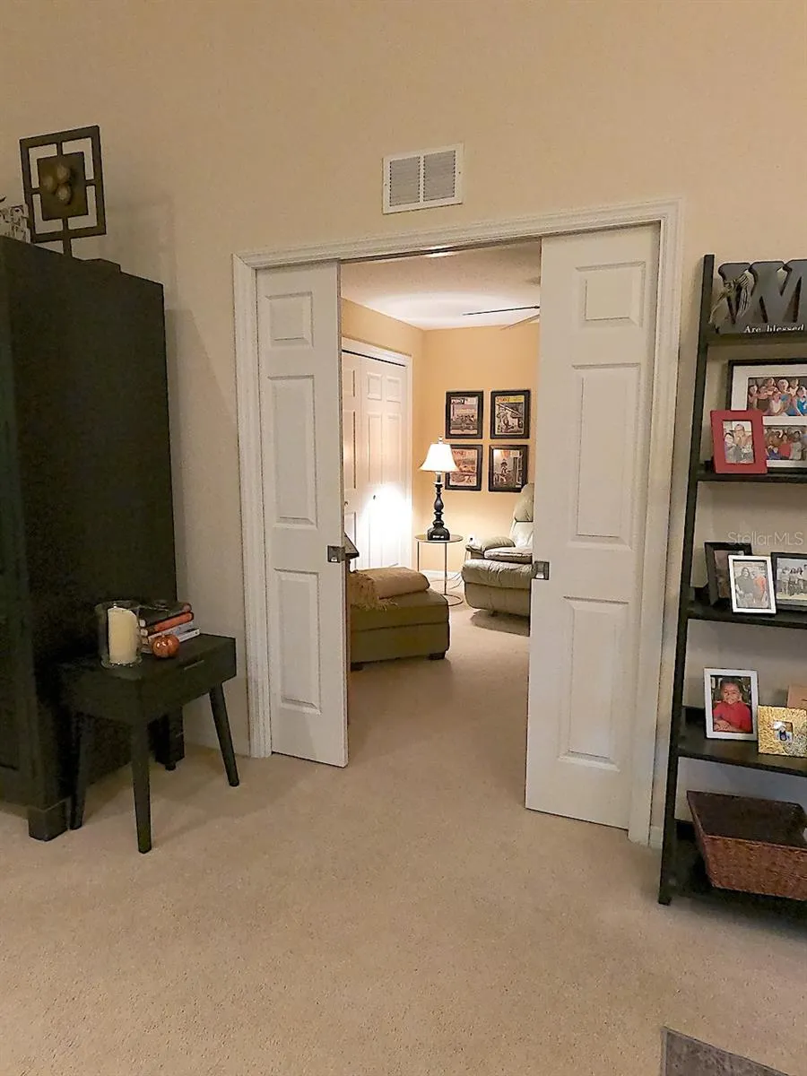 Bedroom 3 pocket doors