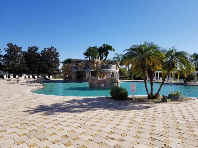 Pool Area Resort style with waterfalls