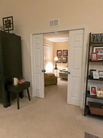 Bedroom 3 pocket doors