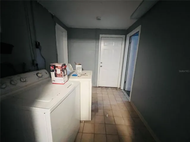 INSIDE UTILITY ROOM OR PLUMBING FOR POOL BATH