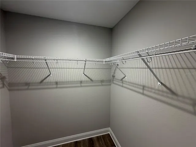 Primary closet