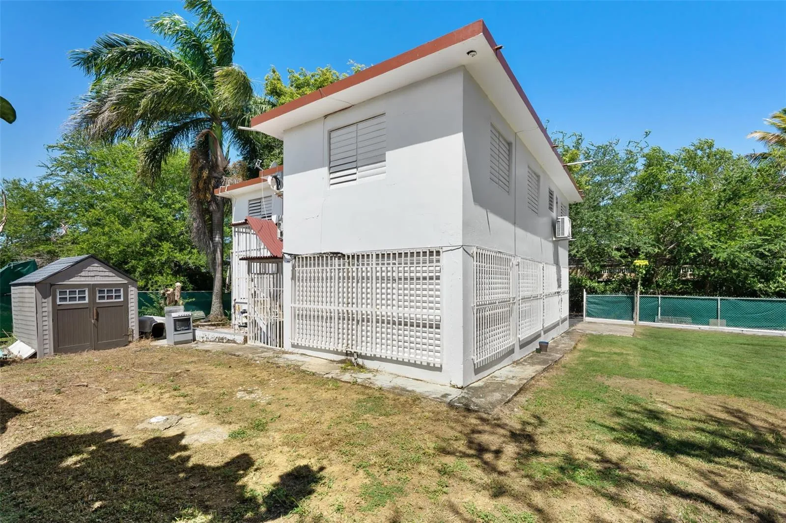 Back of the house