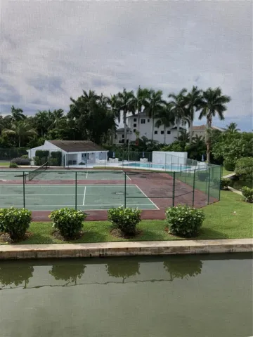 Tennis Courts view