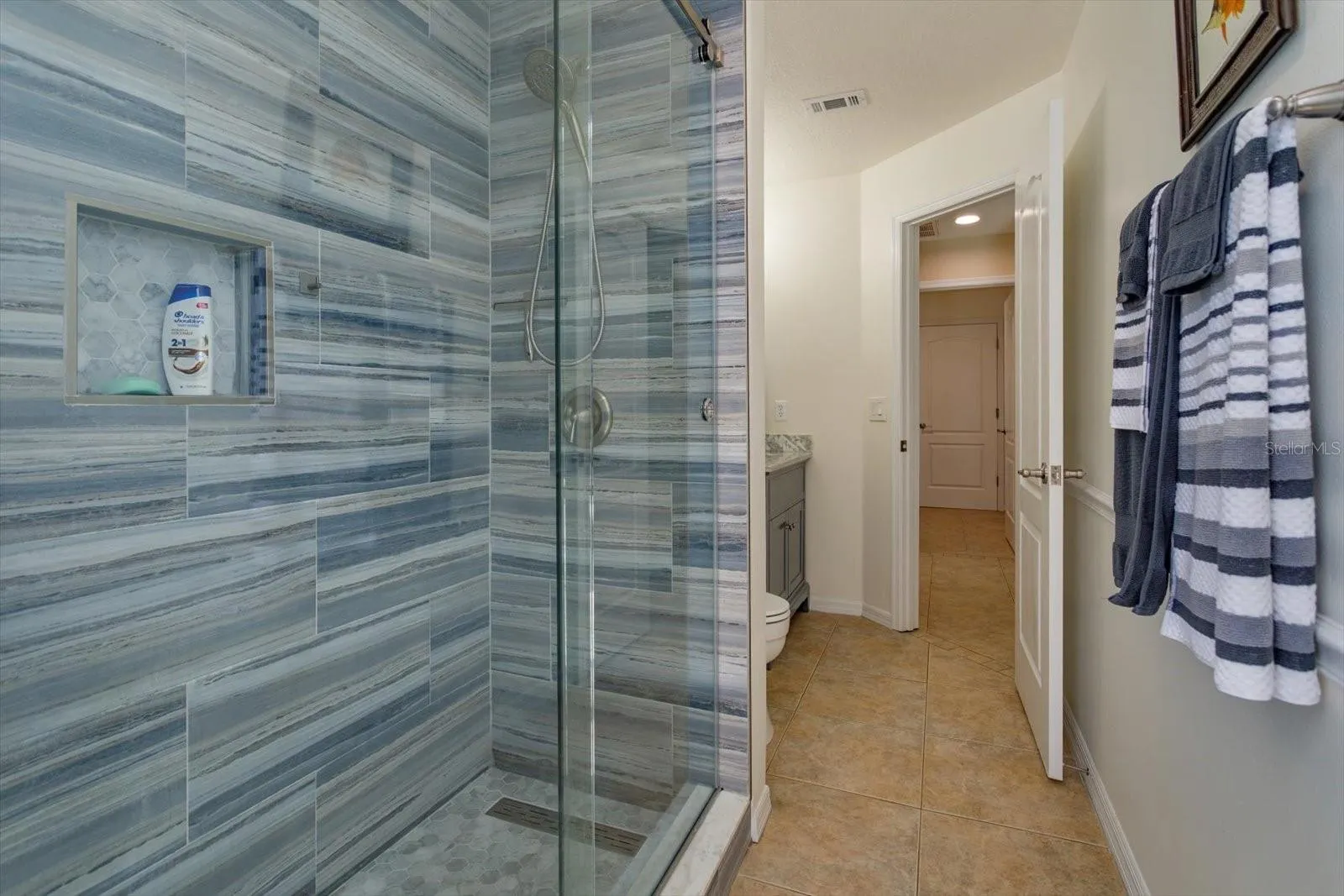 Walk in pool bath shower with frameless glass