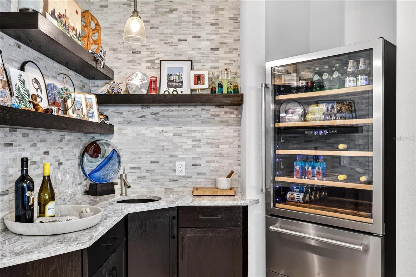 Wet Bar & Beverage Refrigerator