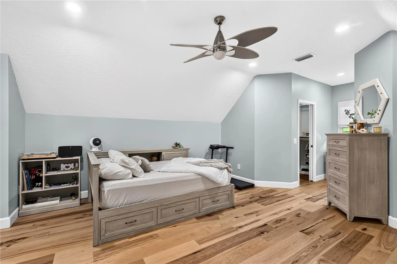Upstairs Bedroom with Walk-In Closet & Ensuite Bathroom