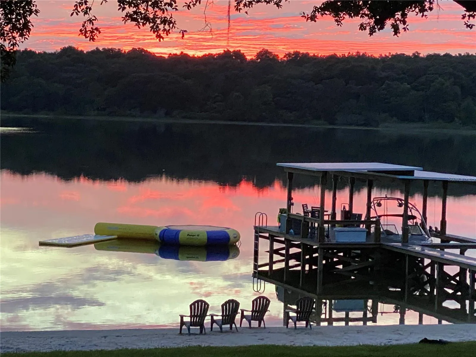 Backyard Sunset