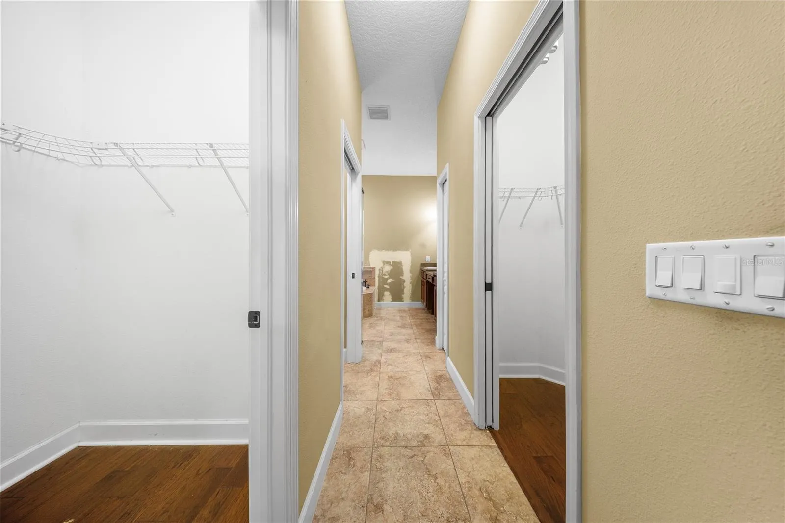 Primary Bathroom and Walk in Closets