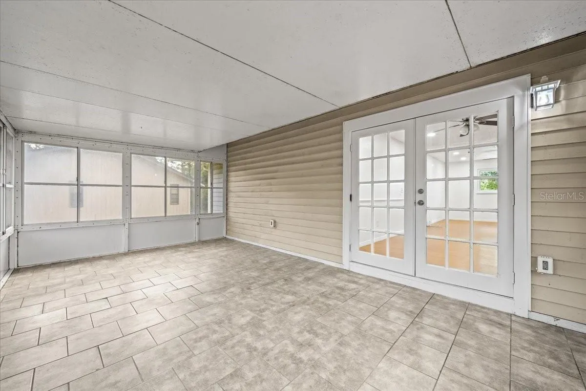 Enclosed Florida Room