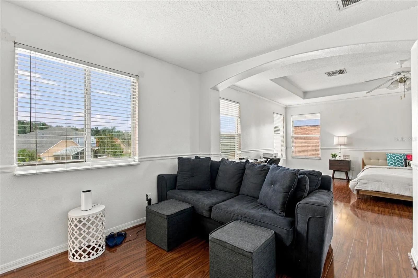 Your flex space can be utilized to fit your needs.