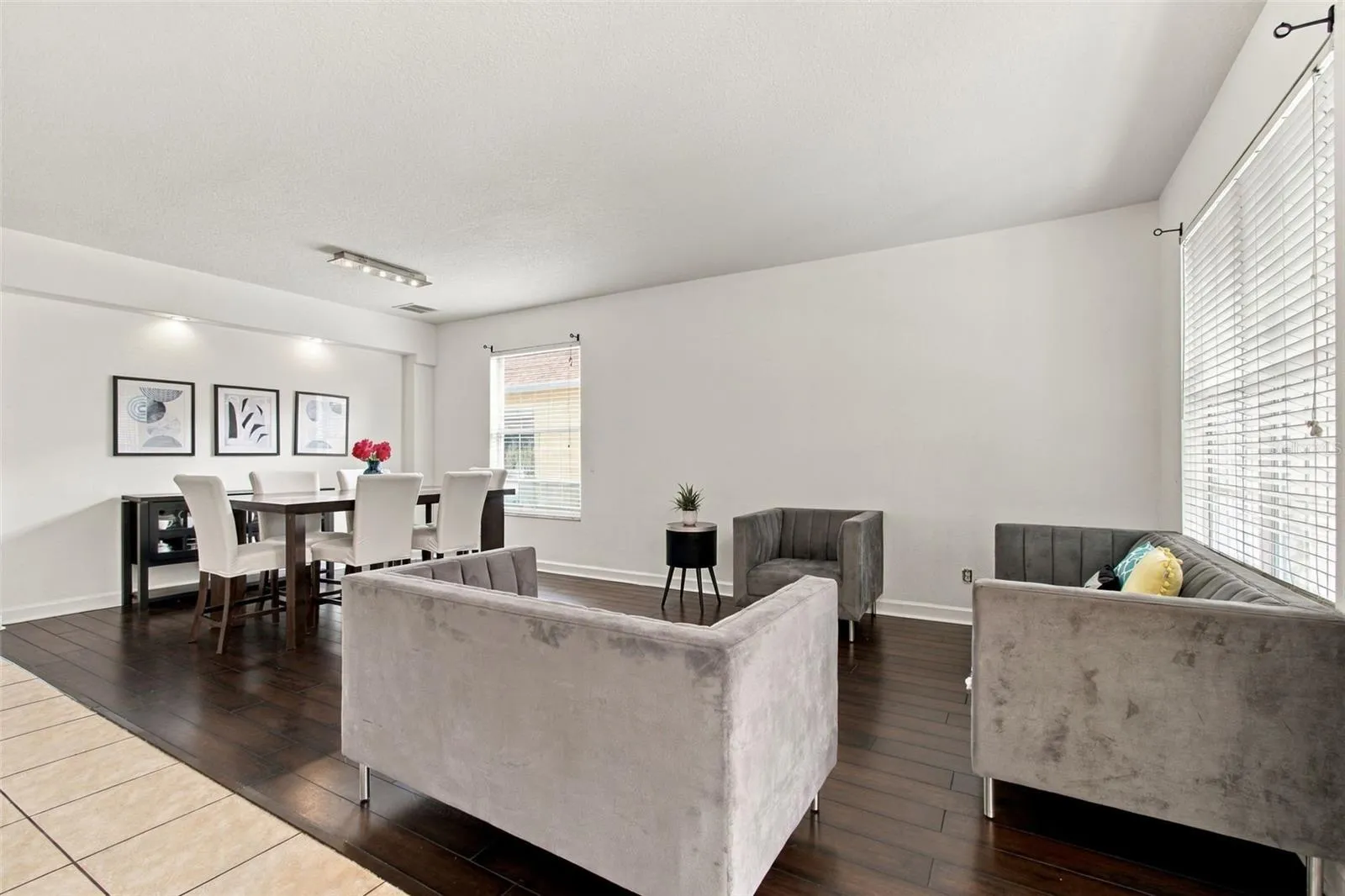 Your formal dining and living areas.