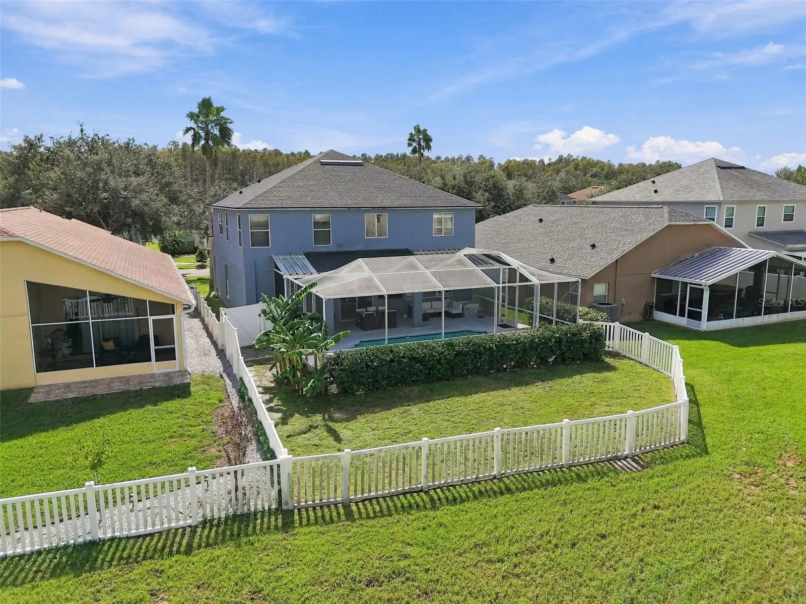 You will love the oversized fenced backyard.