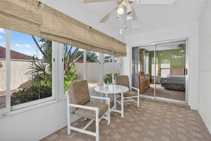 Glass-Enclosed Lanai