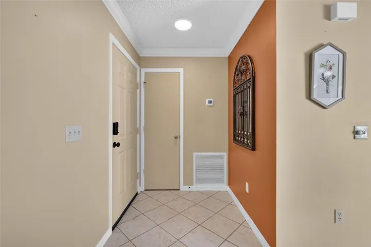 Foyer with Entry Closet
