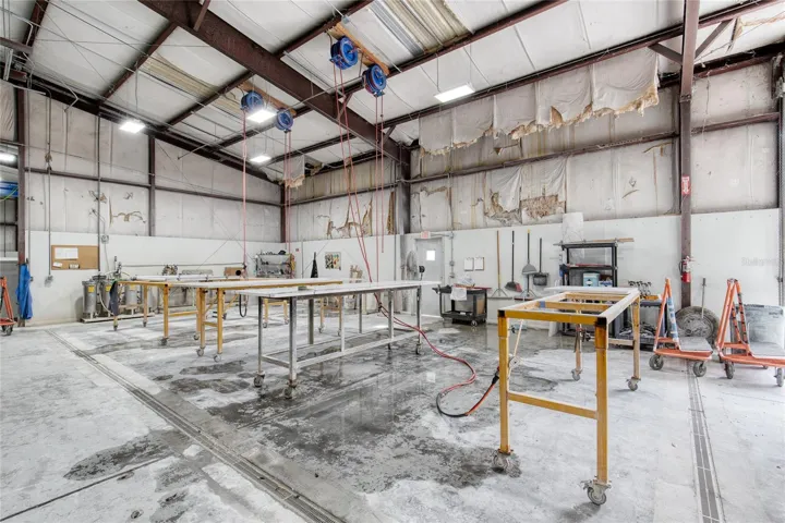 Stoneworks Polishing Area