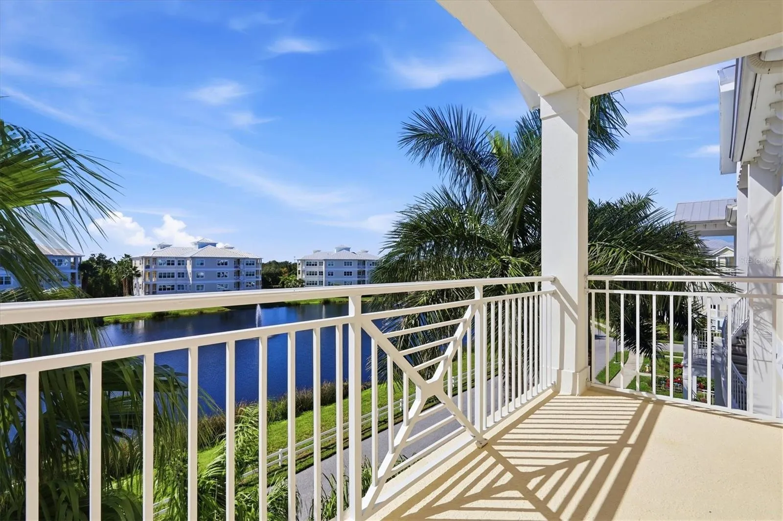 Balcony off the primary suite